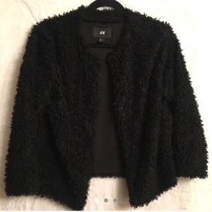 H&M Lightweight fuzzy jacket.
